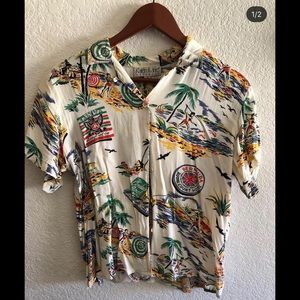 Hawaiian button up